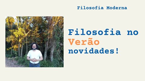 Filosofia no verão