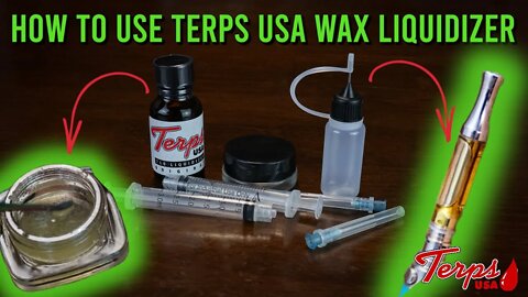 TUTORIAL: How to use Terps USA Wax Liquidizer (Vape ANY Concentrate!)
