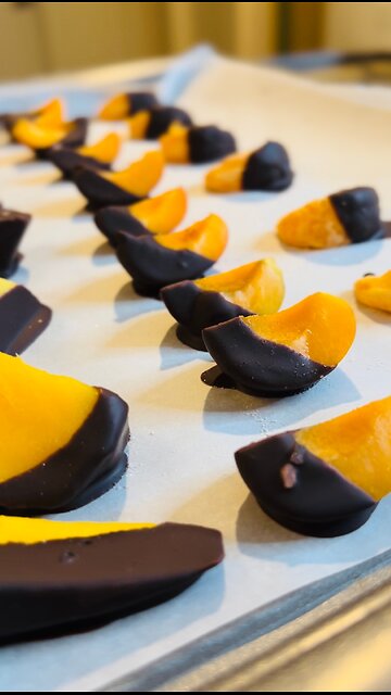 Chocolate Dipped Mandarins