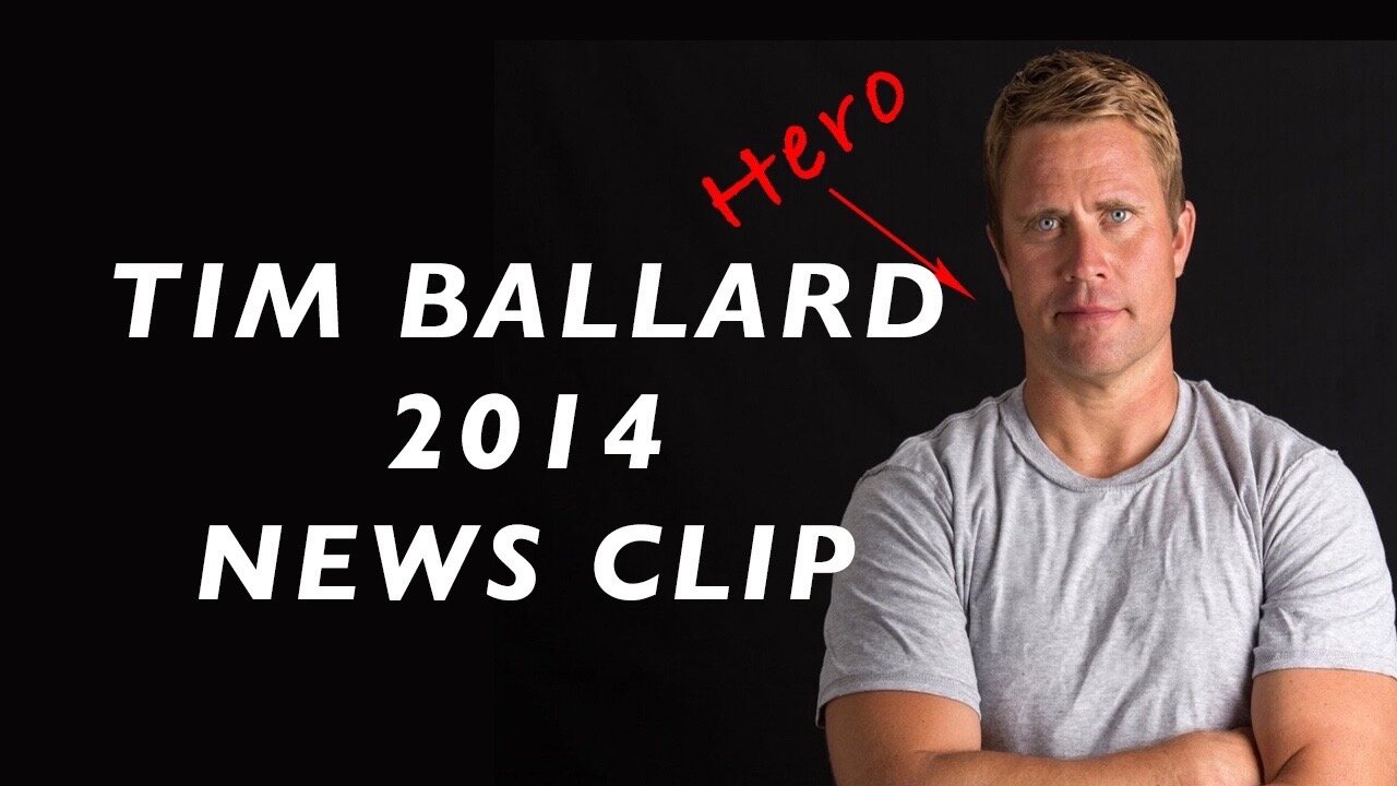 Tim Ballard 2014 CBS Segment applauding his work against child trafficking.