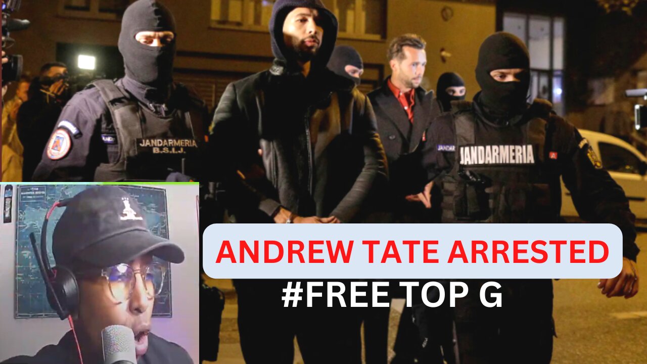 ANDREW TATE ARRESTED 😲