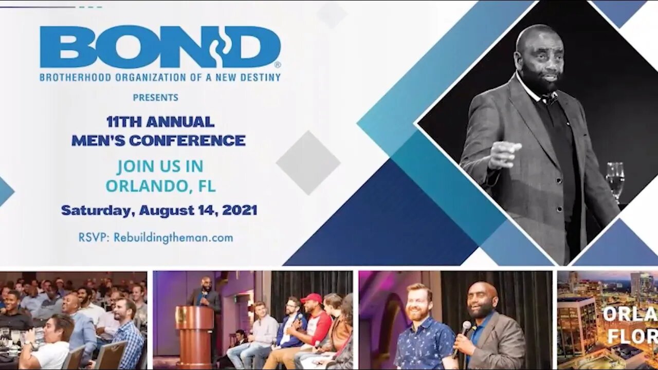 2021 MEN'S CONFERENCE -- AUGUST 14TH IN ORLANDO -- w/ JESSE LEE PETERSON & GUESTS