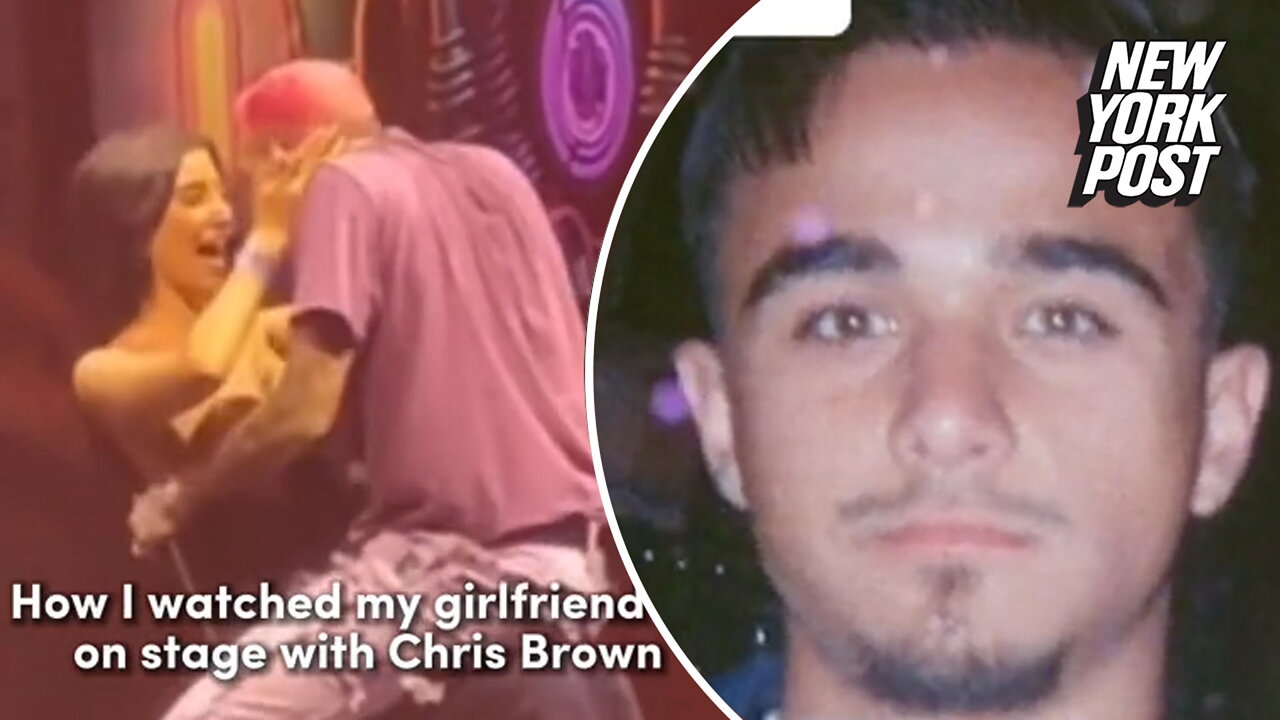 Man breaks up with girlfriend over Chris Brown concert lap dance