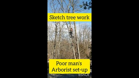 poor man's arborist set-up and use in <60 seconds