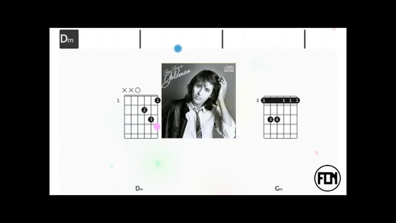 Jean Jacques Goldman - Comme toi - (Chords & Lyrics like a Karaoke)