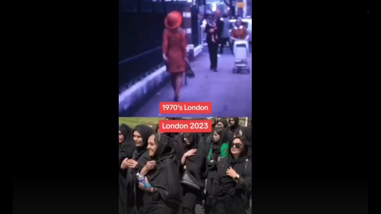 London 1971 vs London 2023