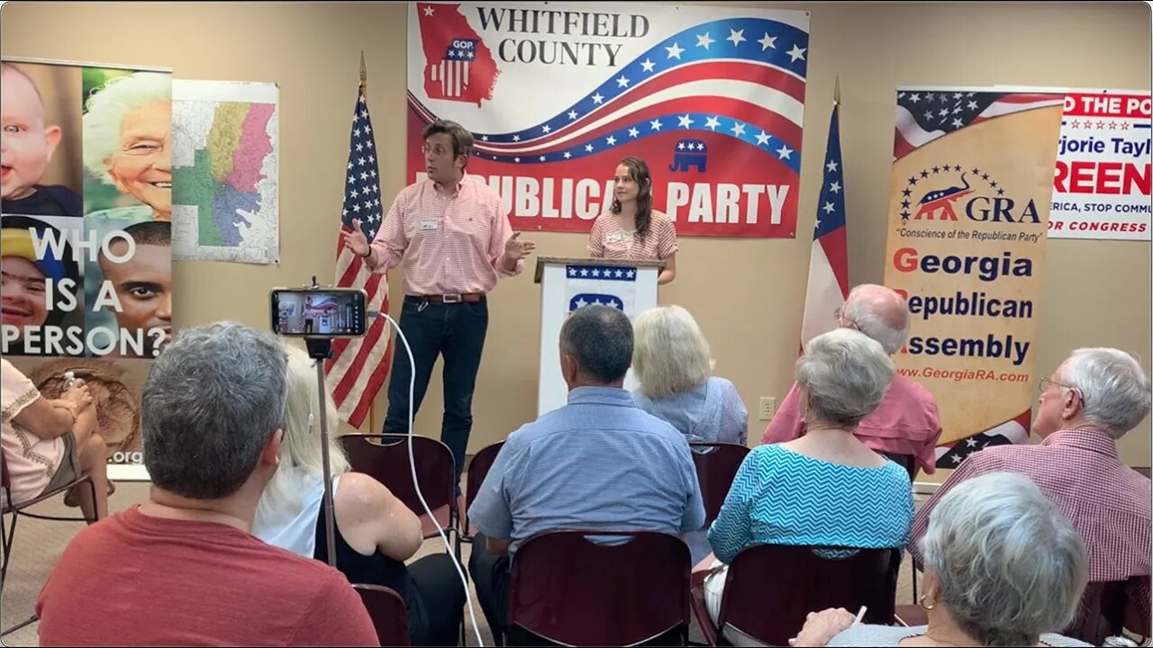 Whitfield County GOP Presentation: Why GA Needs a Personhood Amendment to the State Constitution