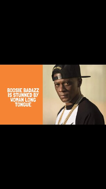 Boosie Badazz is stunned by woman long tongue