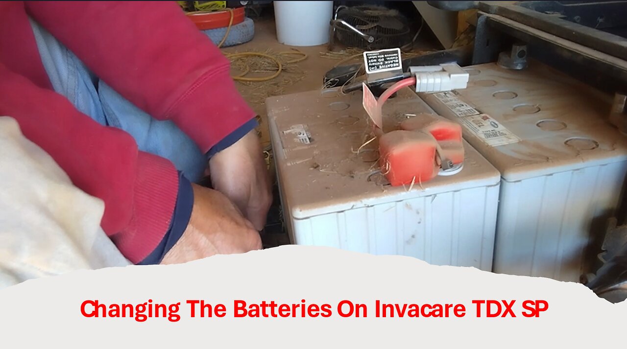 Changing The Batteries On Invacare TDX SP