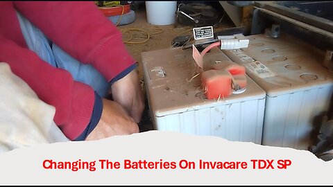 Changing The Batteries On Invacare TDX SP