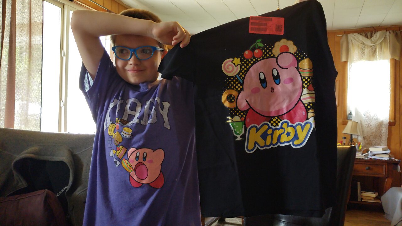 CATS AND KIRBY! OH, WHAT A BIRTHDAY!
