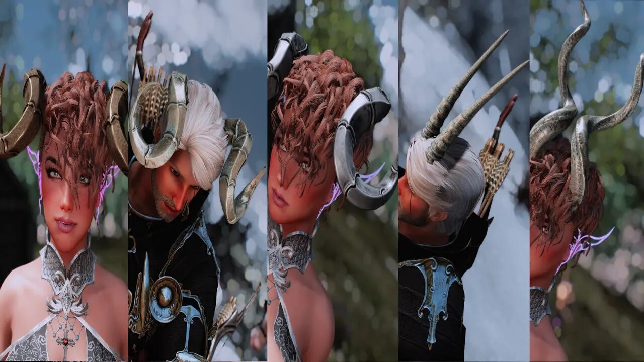 Skyrim Wearable Horns SE 1K/2K/4K