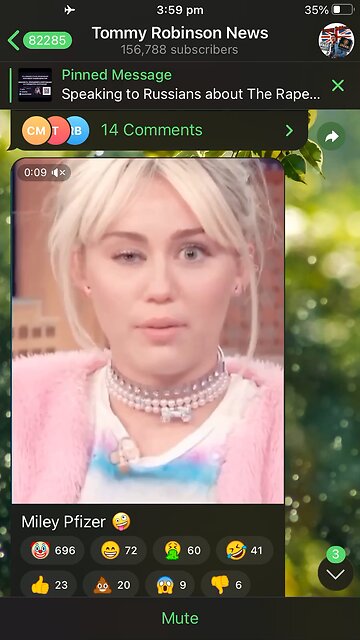 Miley Cirus - vaccine reaction ?