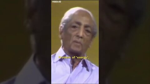 Superficial Concern [Krishnamurti] #Short