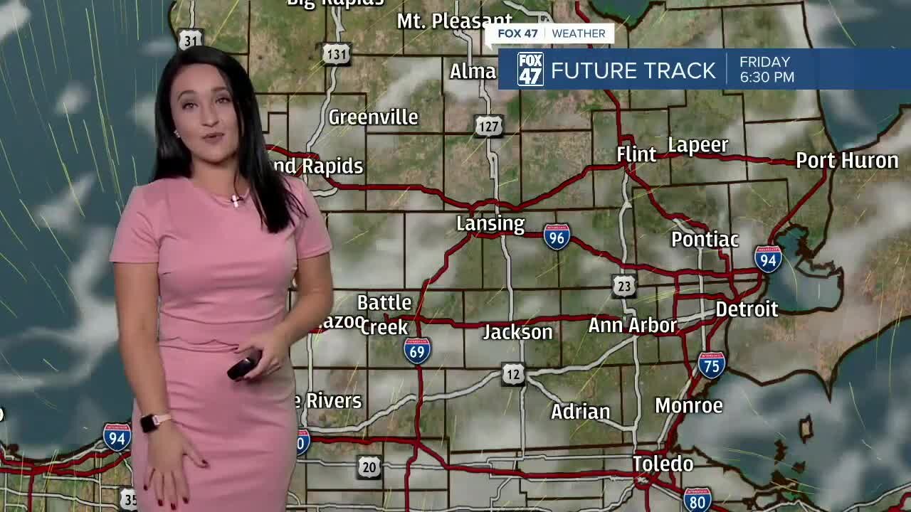 Today's Forecast: Warmer temperature trend continues into the weekend