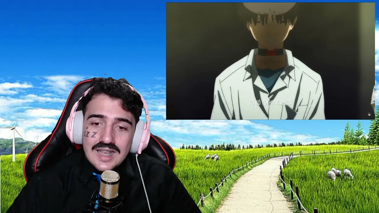 🔴 PASTOR REACT Sincronia Perfeita | Shinji Ikari (Evangelion) | Shiny | Prod. Try'xl