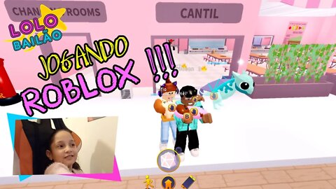 ROBLOX - MEU PAPAI NOOB (SCHOOL! CLUB ROBLOX)!!! | LOLO BAILÃO