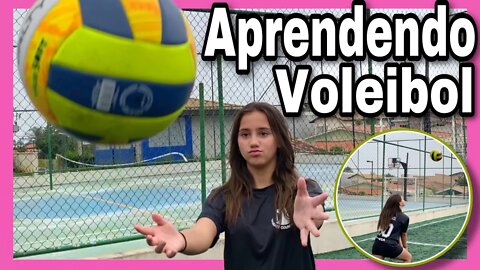 APRENDENDO A JOGAR VÔLEI - 3 irmãs demais