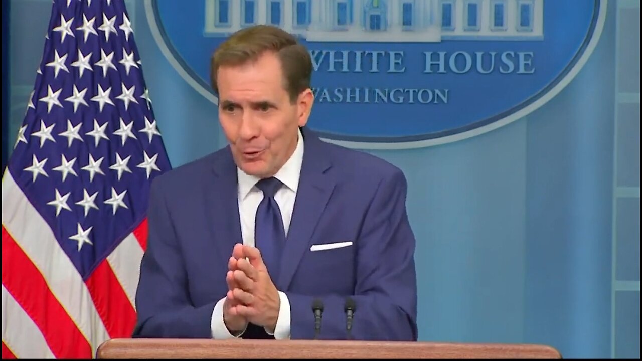 After Giving Iran $6B, John Kirby Says Iran Is Complicit In Israel Attack