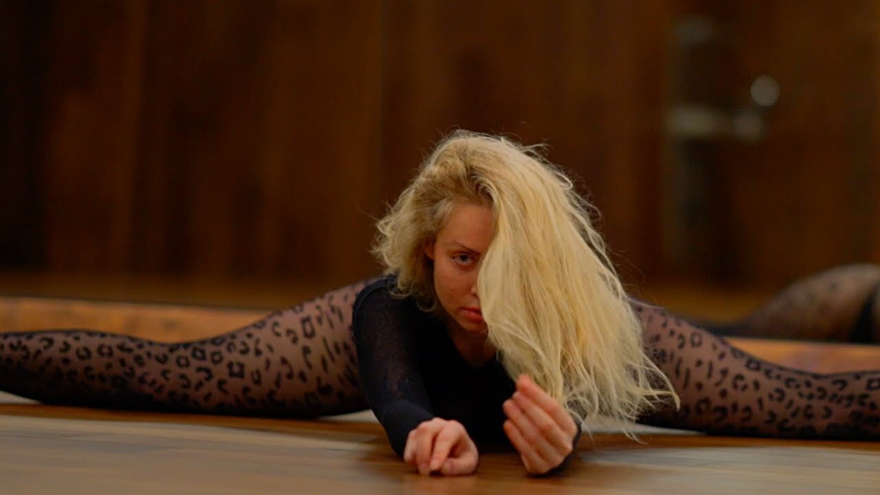 HOT Yoga Flow in Leopard Pantyhose — Full Body Stretch