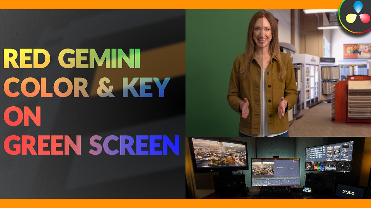 Using DaVinci Resolve to Color Grade Green Screen Footage