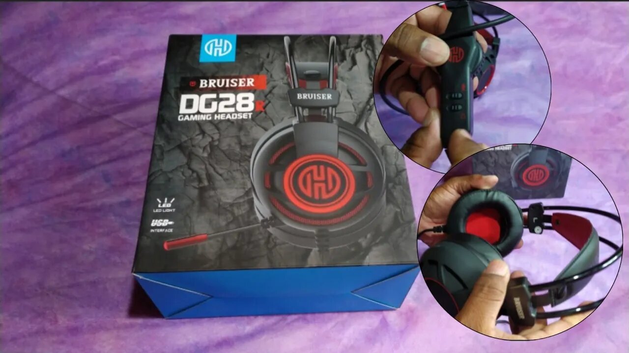 HEADSET DG28R GAMING