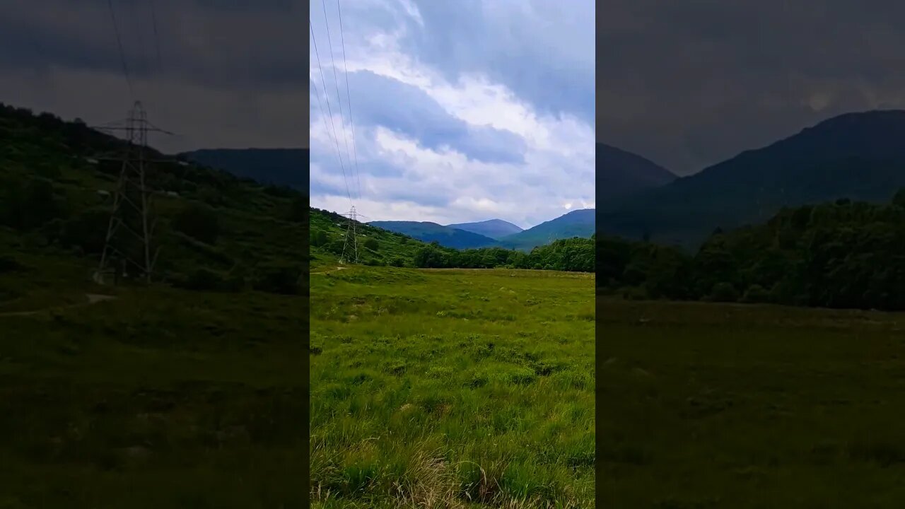 Behind views on The West Highland Way Scotland #westhighlandway