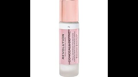 Makeup Revolution Conceal & Define Concealer, Full Coverage Makeup Concealer, Matte Finish & Lo...