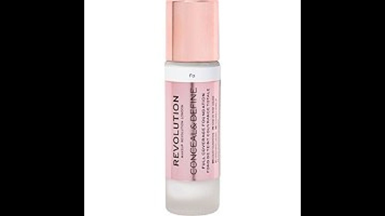 Makeup Revolution Conceal & Define Concealer, Full Coverage Makeup Concealer, Matte Finish & Lo...