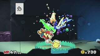 Paper Mario Color Splash Play Through #6 Indigo Underground (No Commentary)