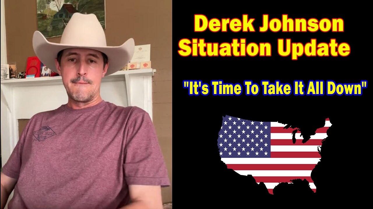 Derek Johnson Situation Update May 26: "It's Time To Take It All Down"