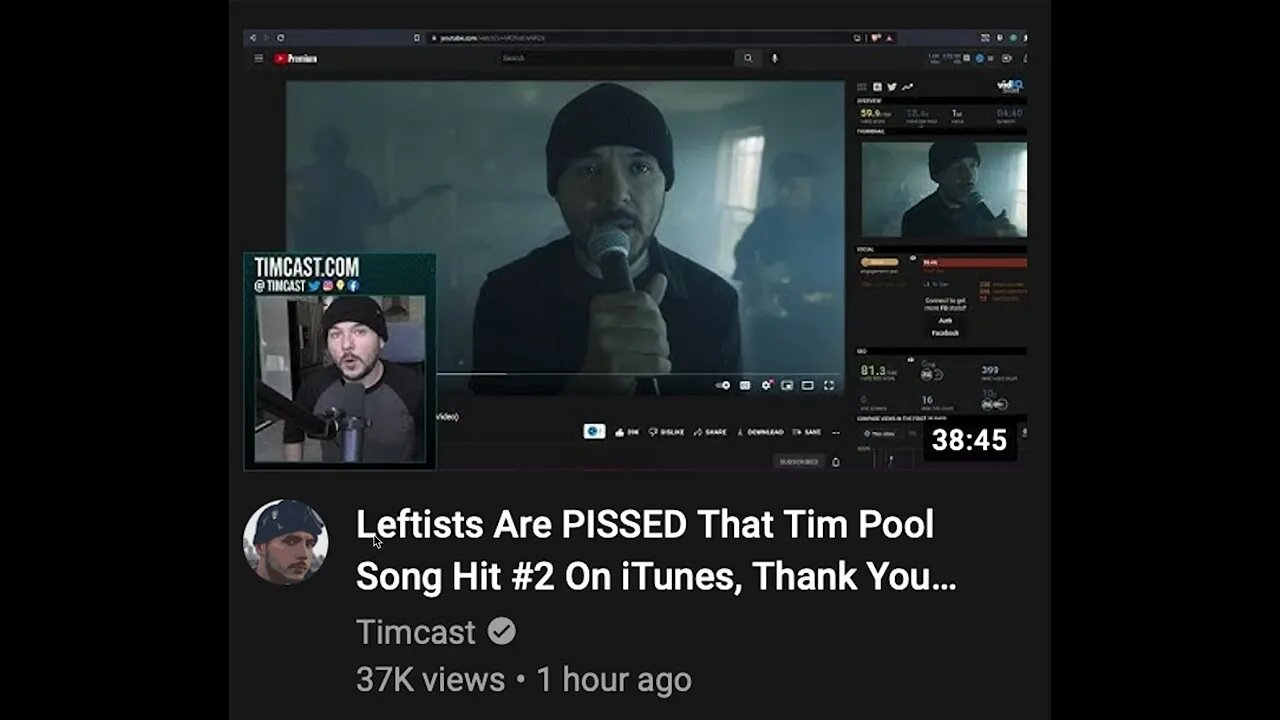 Internet Terrorist Tim Pool, Video For FBI