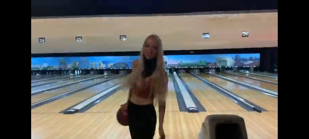 Anya Taylor Joy Bowling