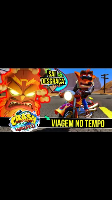 CRASH Bandicoot 3 - o CRASH Viajante do Tempo #shorts