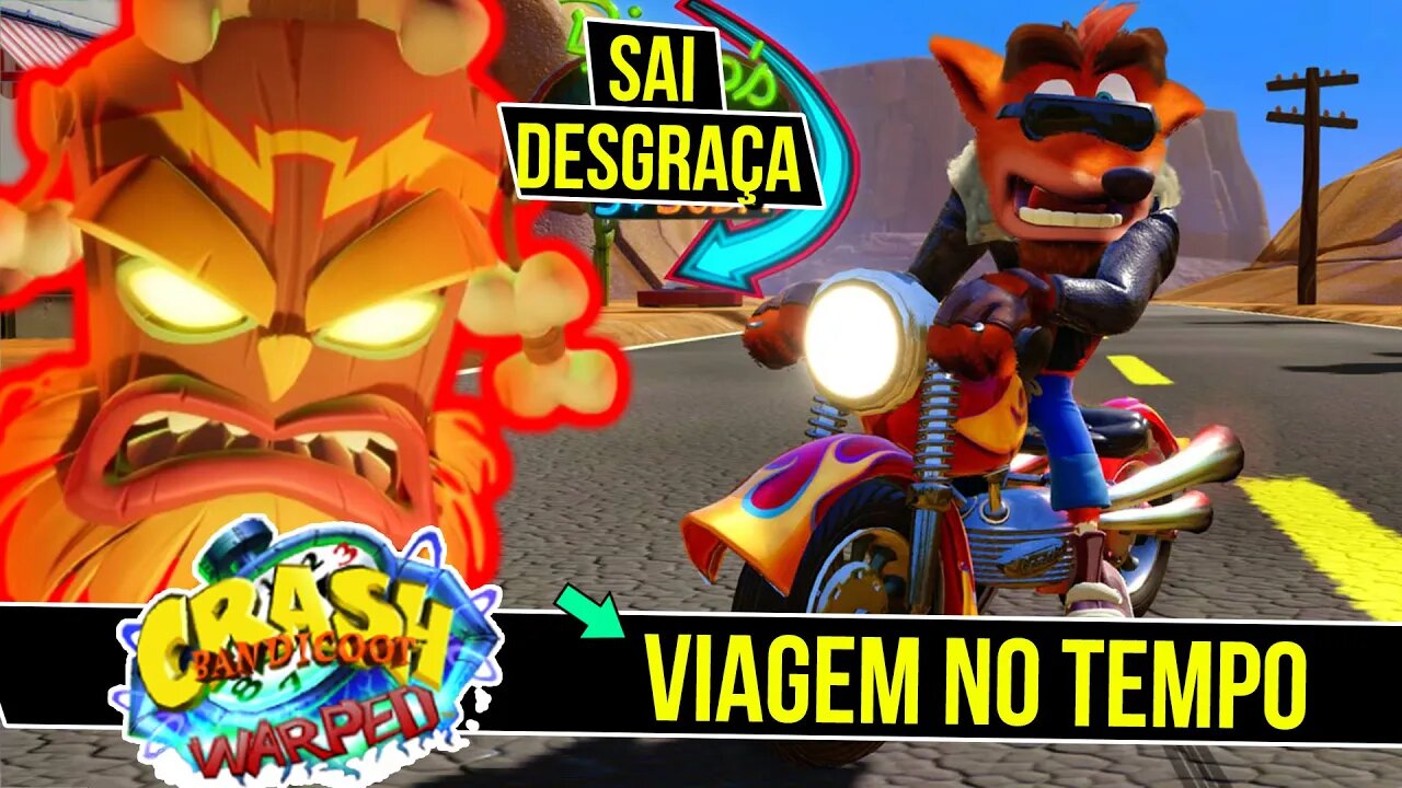 CRASH Bandicoot 3 - o CRASH Viajante do Tempo #shorts