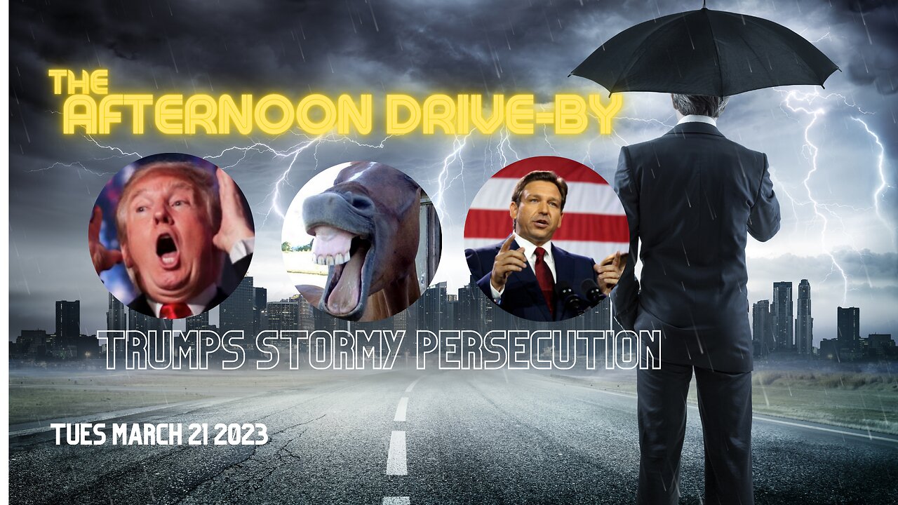 TRUMPS STORMY PURSECUTIONS: TUES 3-21-20023