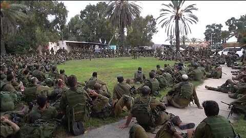 Israeli Reservists Prepare To Kill Terrorists