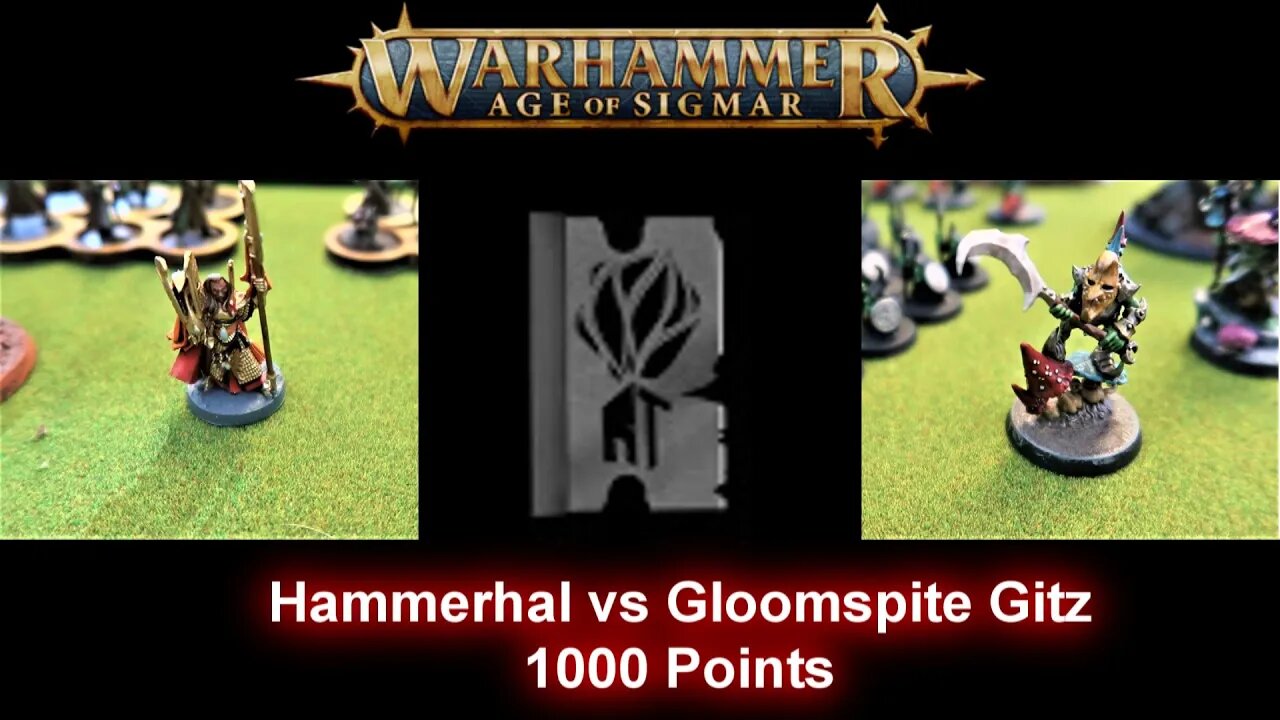 Age of Sigmar Battle Report - Cities of Sigmar vs Gloomspite Gitz 1000pts