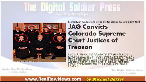 JAG Convicts All 4 Colorado Supreme Court Justices of Treason
