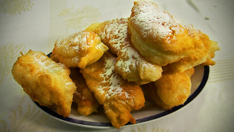 Balkan donuts - Mekike - Langos - Deep fried dough