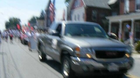 Justin Brooks & Patti Buckley supporters at the Fitchburg 4th of July Parade.AVI