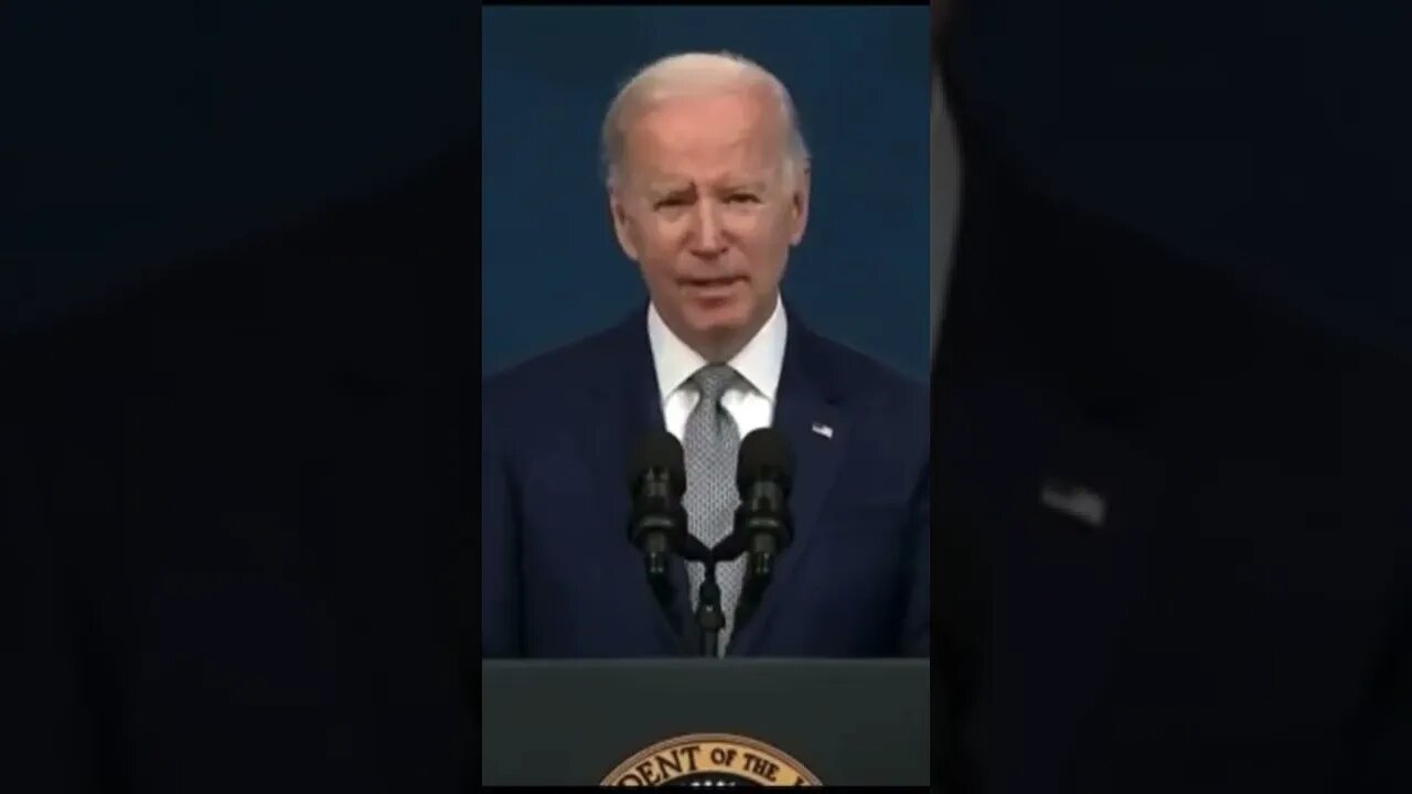 Biden: "Look, I Know You Gotta Be Frustrated. I Know! I Can Taste It"