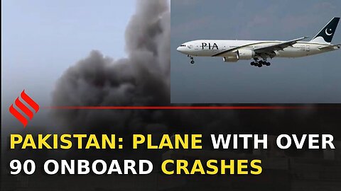Plan Crash Karachi Pakistan