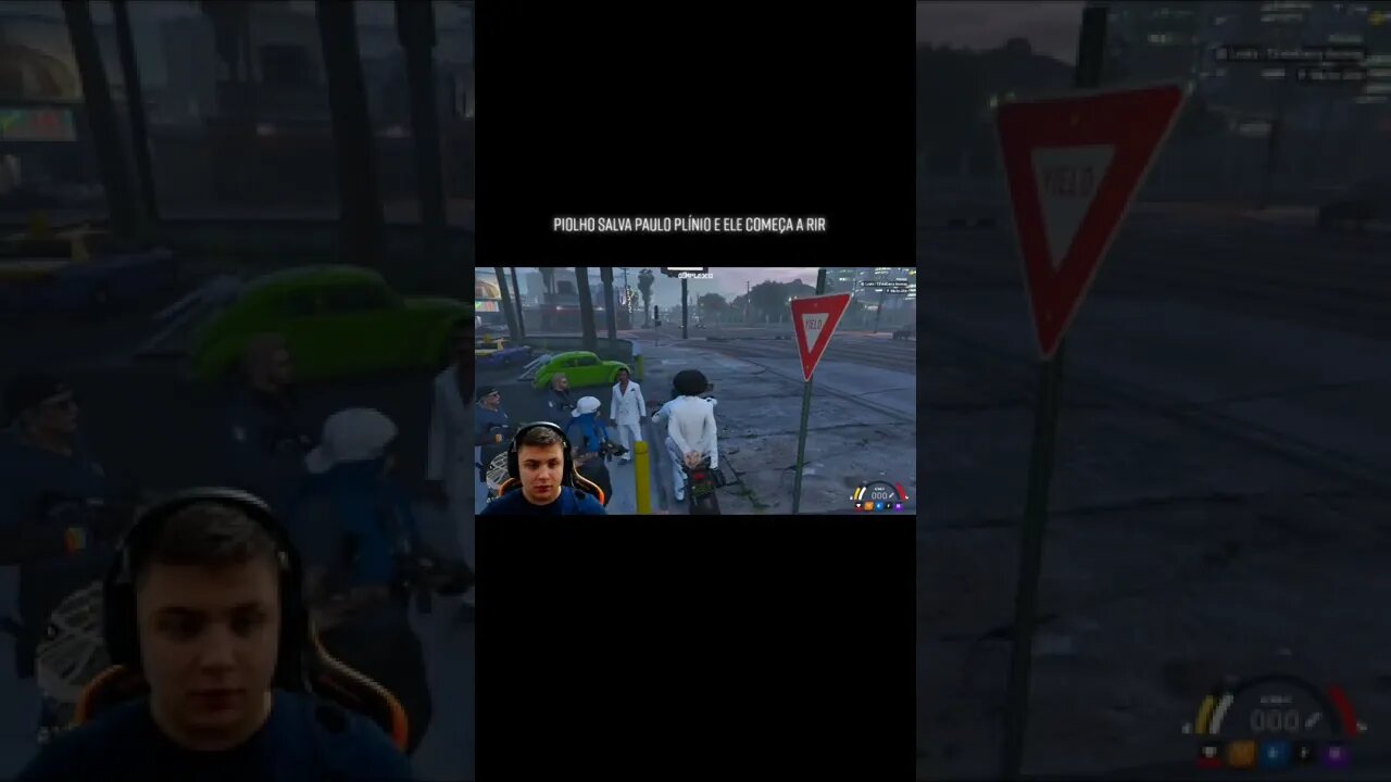 A FUGA MAIS RÁPIDA DO GTA RP #paulinhooloko