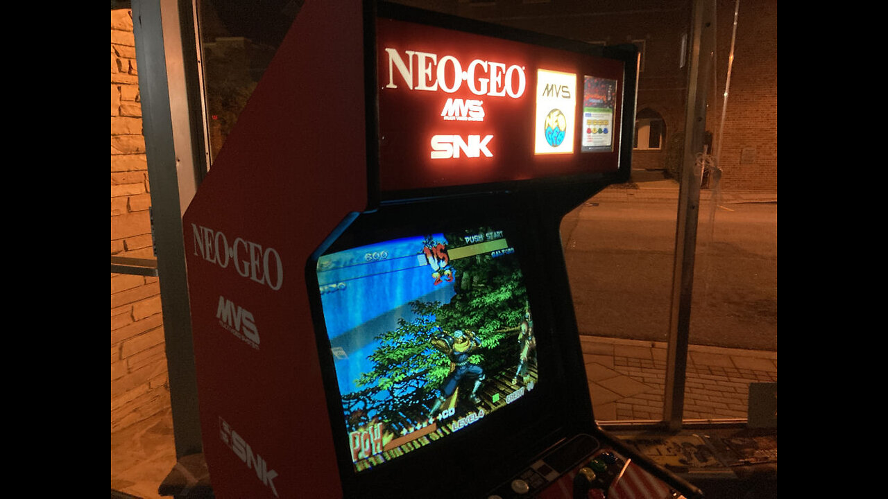 Repairing A Really Beat Up NEO GEO Arcade Game From The Early 90's, Such A Cool Cabinet!