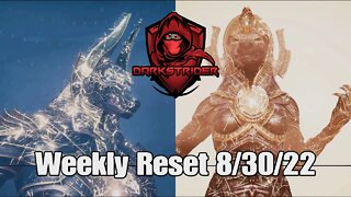 Assassin's Creed Origins- Weekly Reset 8/30/22