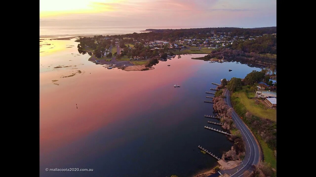 Sunrise Coull's Inlet Mallacoota 21 October 2020