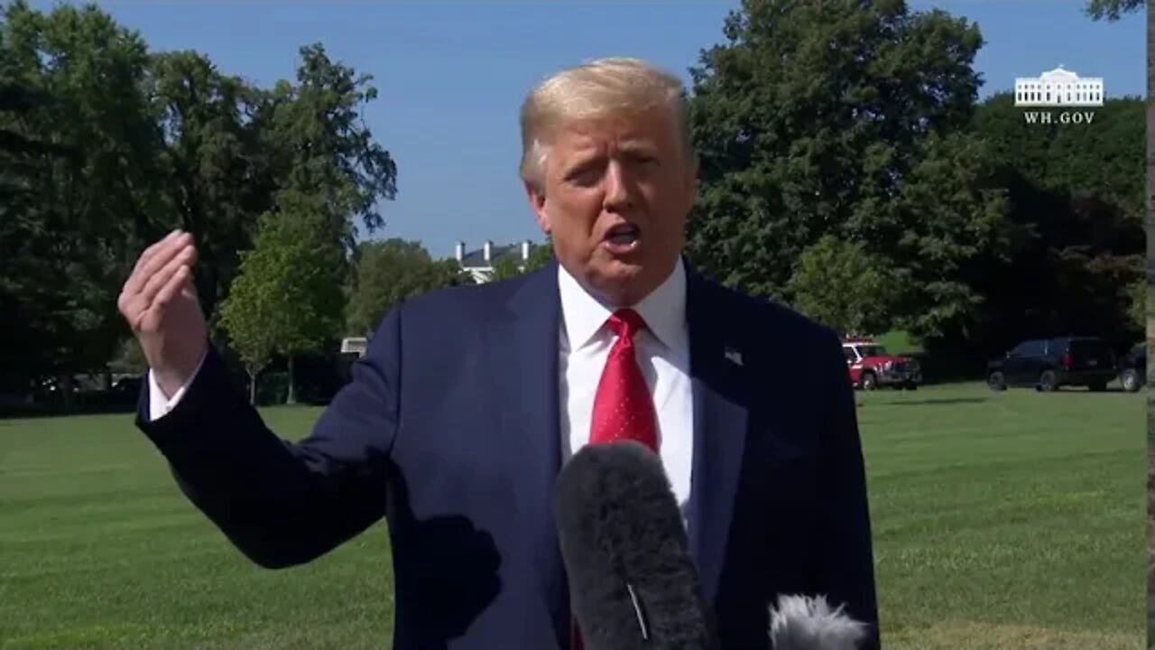 WATCH President Trump Debunks Democrat USPS Conspiracy Theories