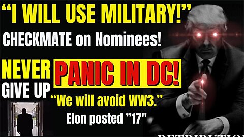 Donald Trump "I Will Use Military" - PANIC in DC Can Tell you Everything