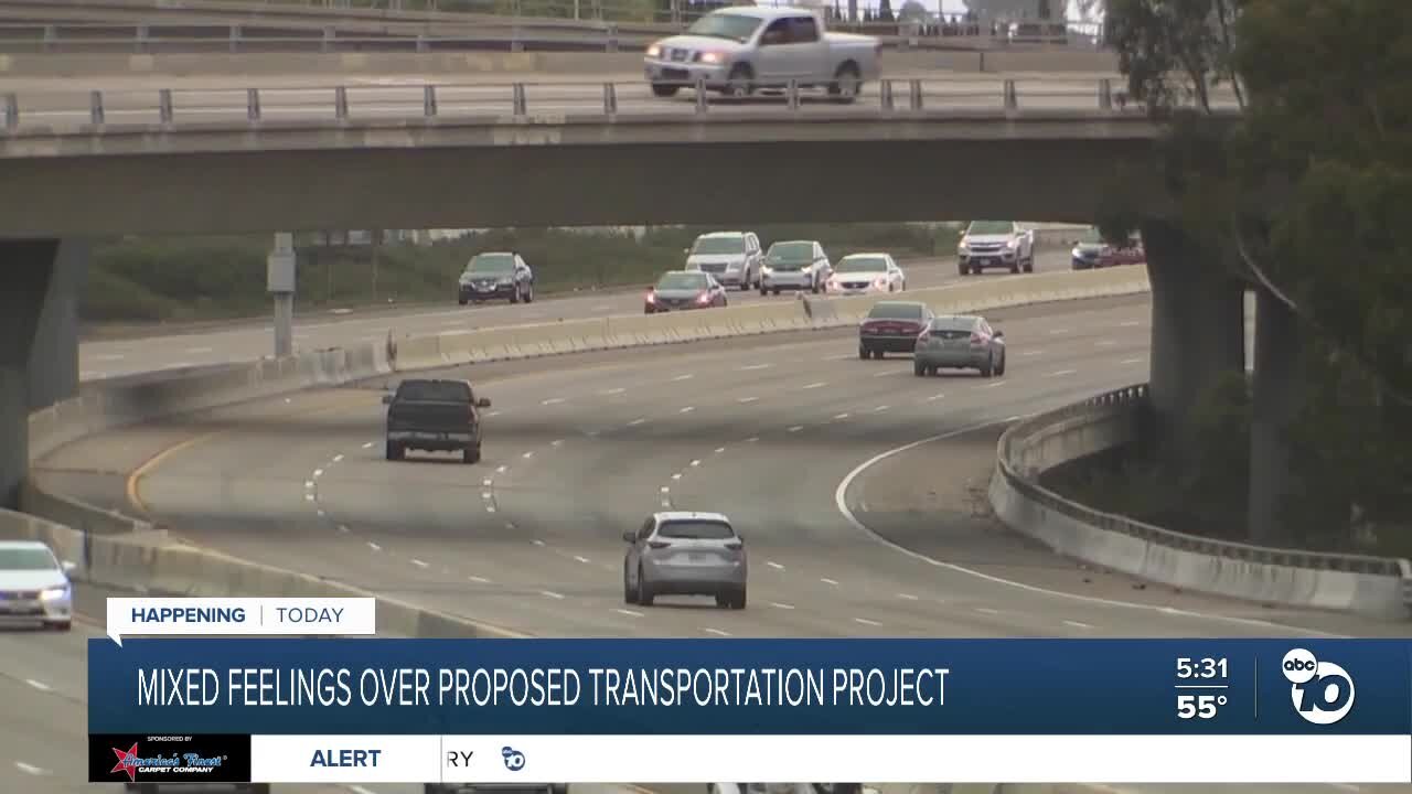 Mixed feelings over proposed transportation project